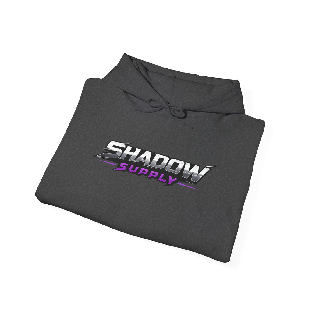 Gas Mask Logo Hoodie — Shadow Supply Streetwear Pullover