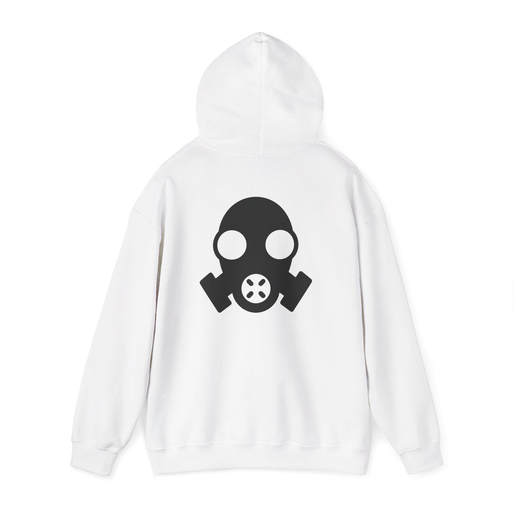 Gas Mask Logo Hoodie — Shadow Supply Streetwear Pullover