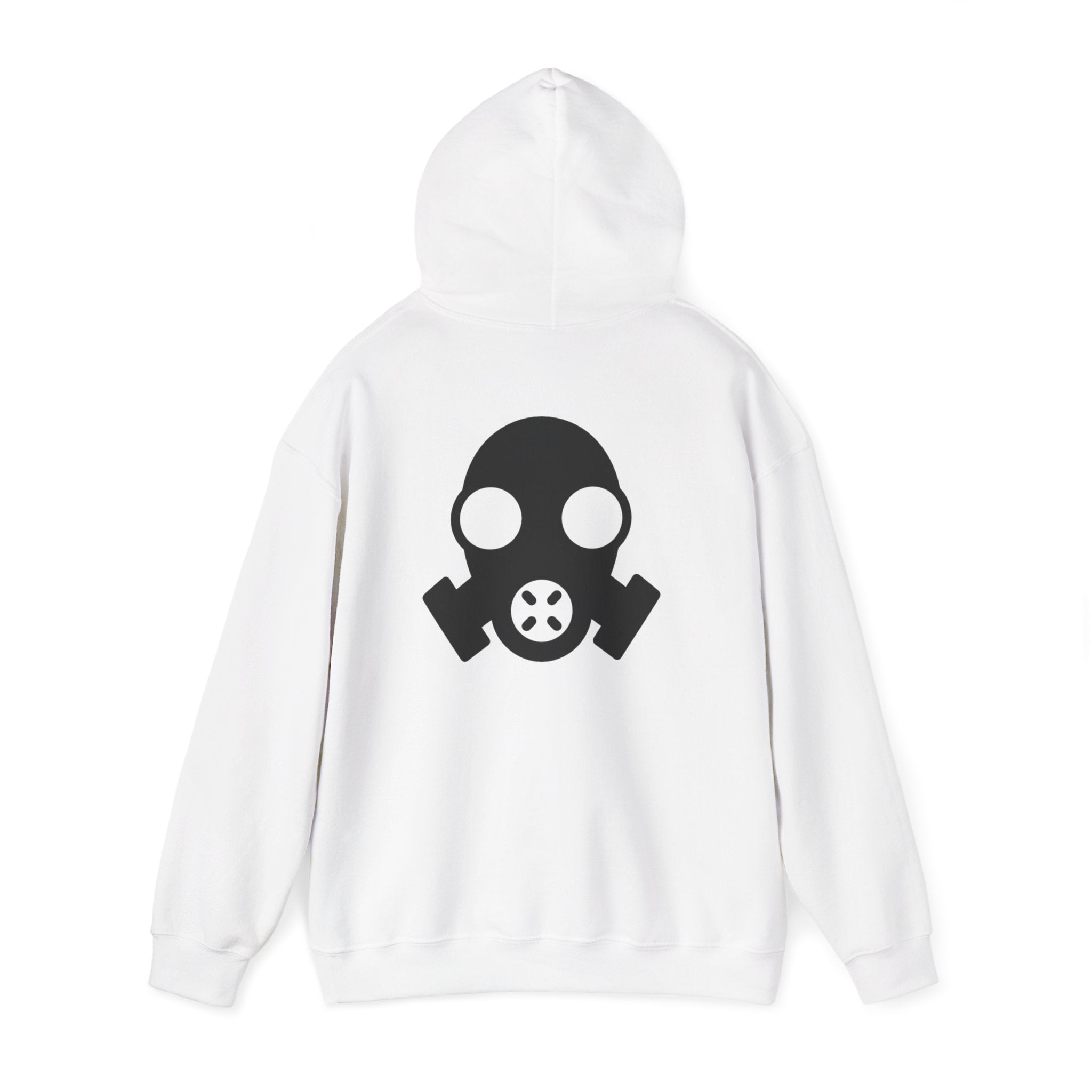 Gas Mask Logo Hoodie — Shadow Supply Streetwear Pullover
