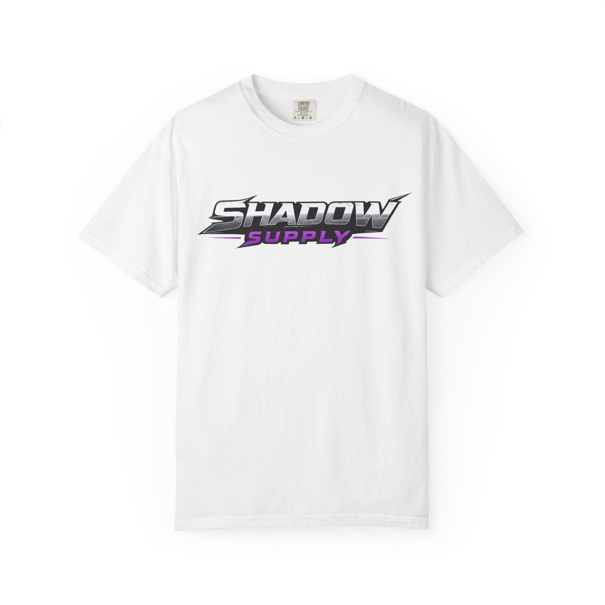 Shadow Supply Raven Logo T-Shirt — Retro Racing Style Graphic Tee