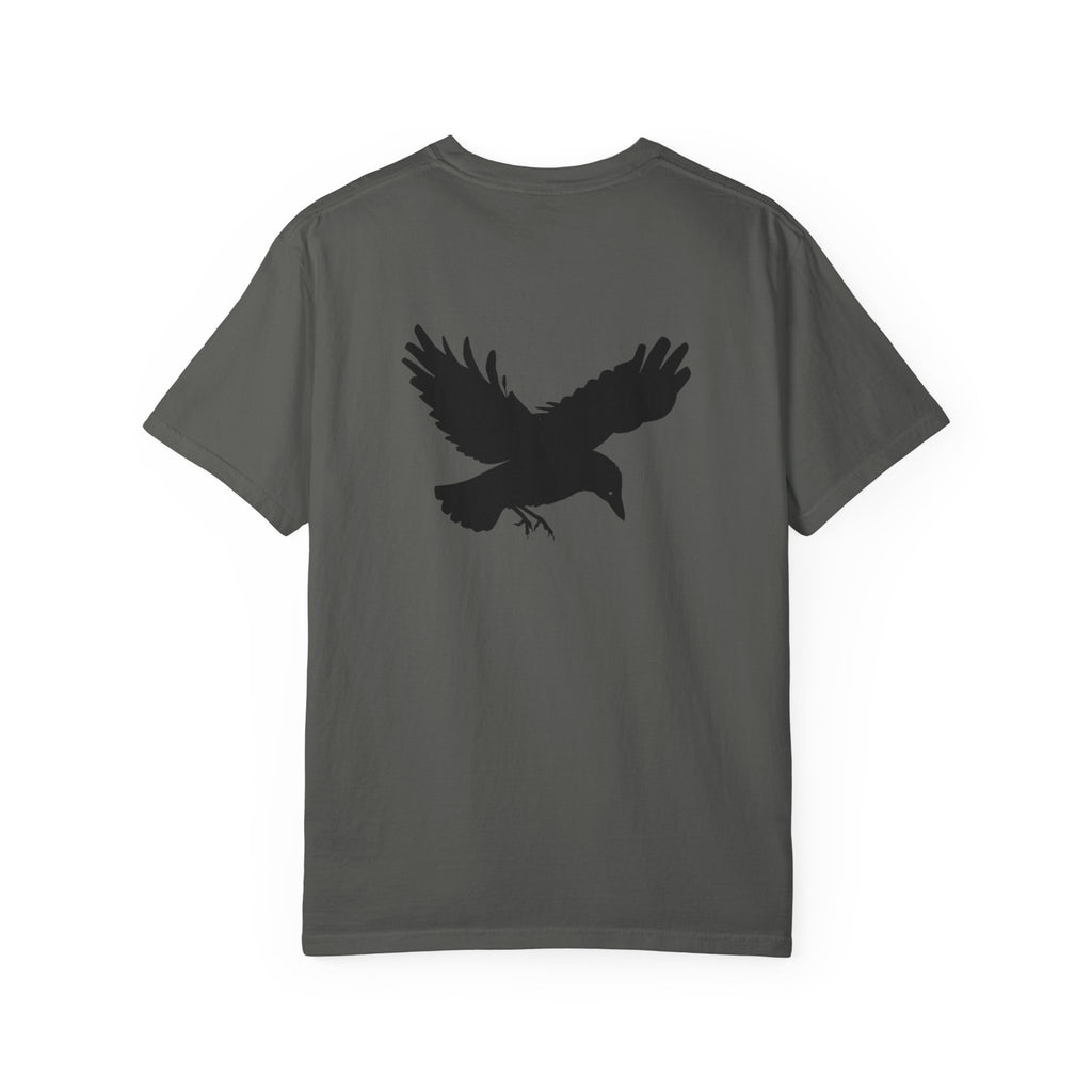 Shadow Supply Raven Logo T-Shirt — Retro Racing Style Graphic Tee