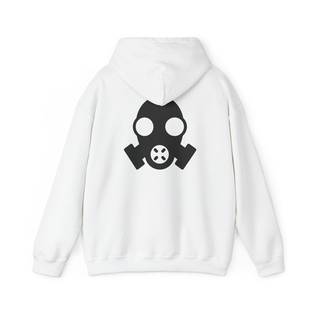 Gas Mask Logo Hoodie — Shadow Supply Streetwear Pullover