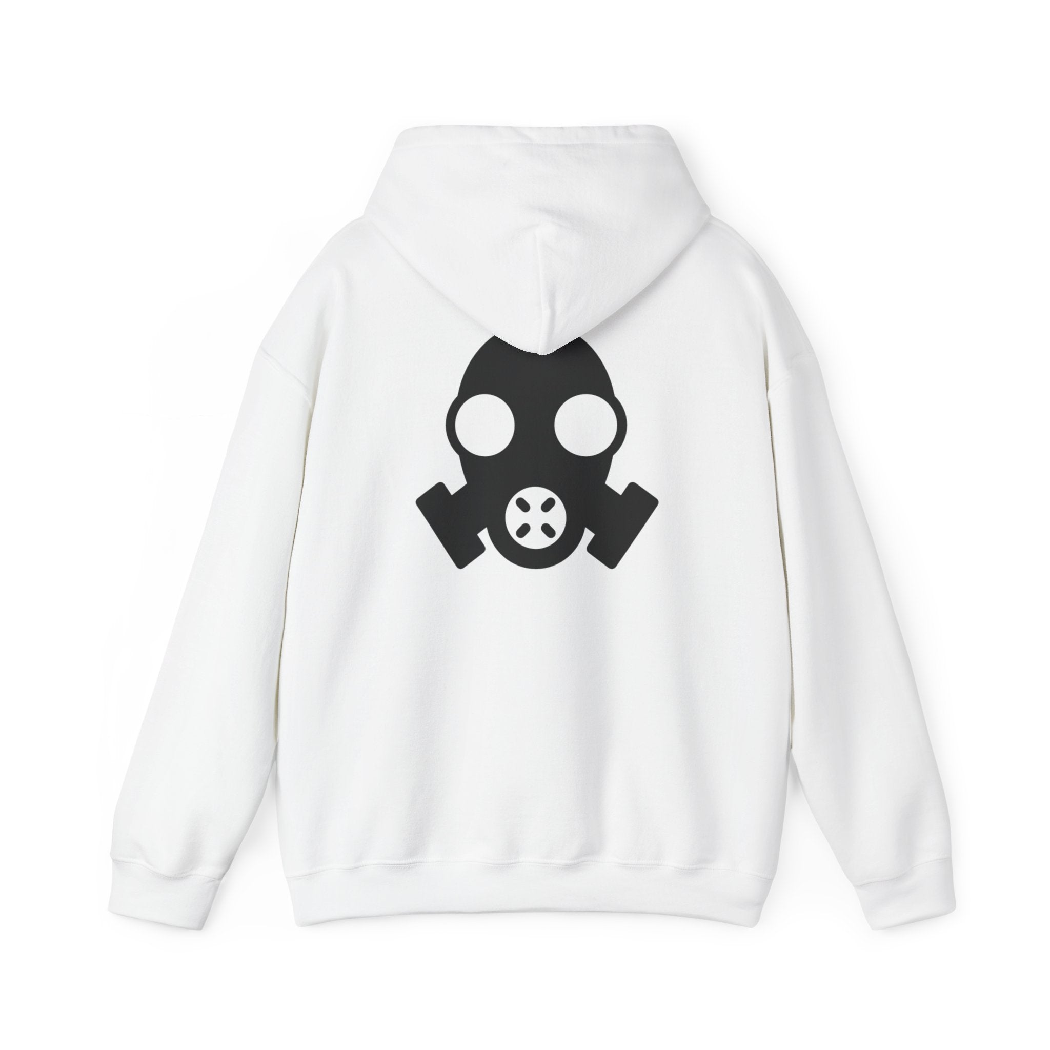 Gas Mask Logo Hoodie — Shadow Supply Streetwear Pullover