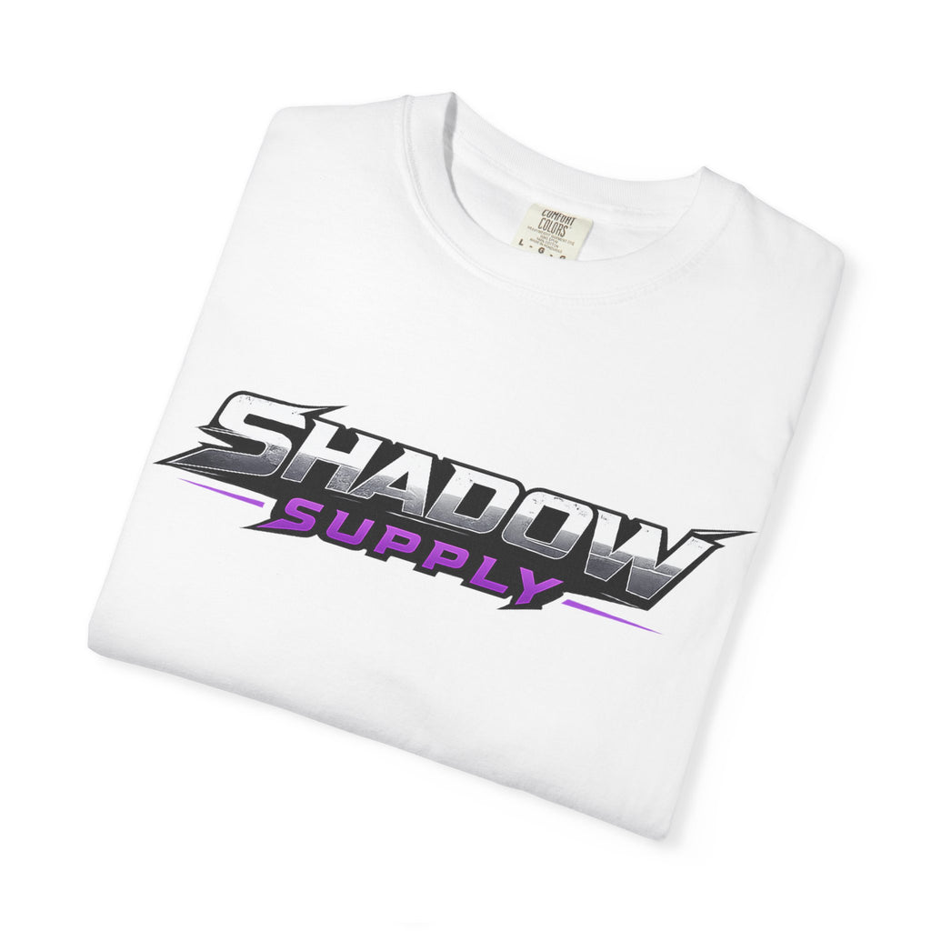 Shadow Supply Raven Logo T-Shirt — Retro Racing Style Graphic Tee