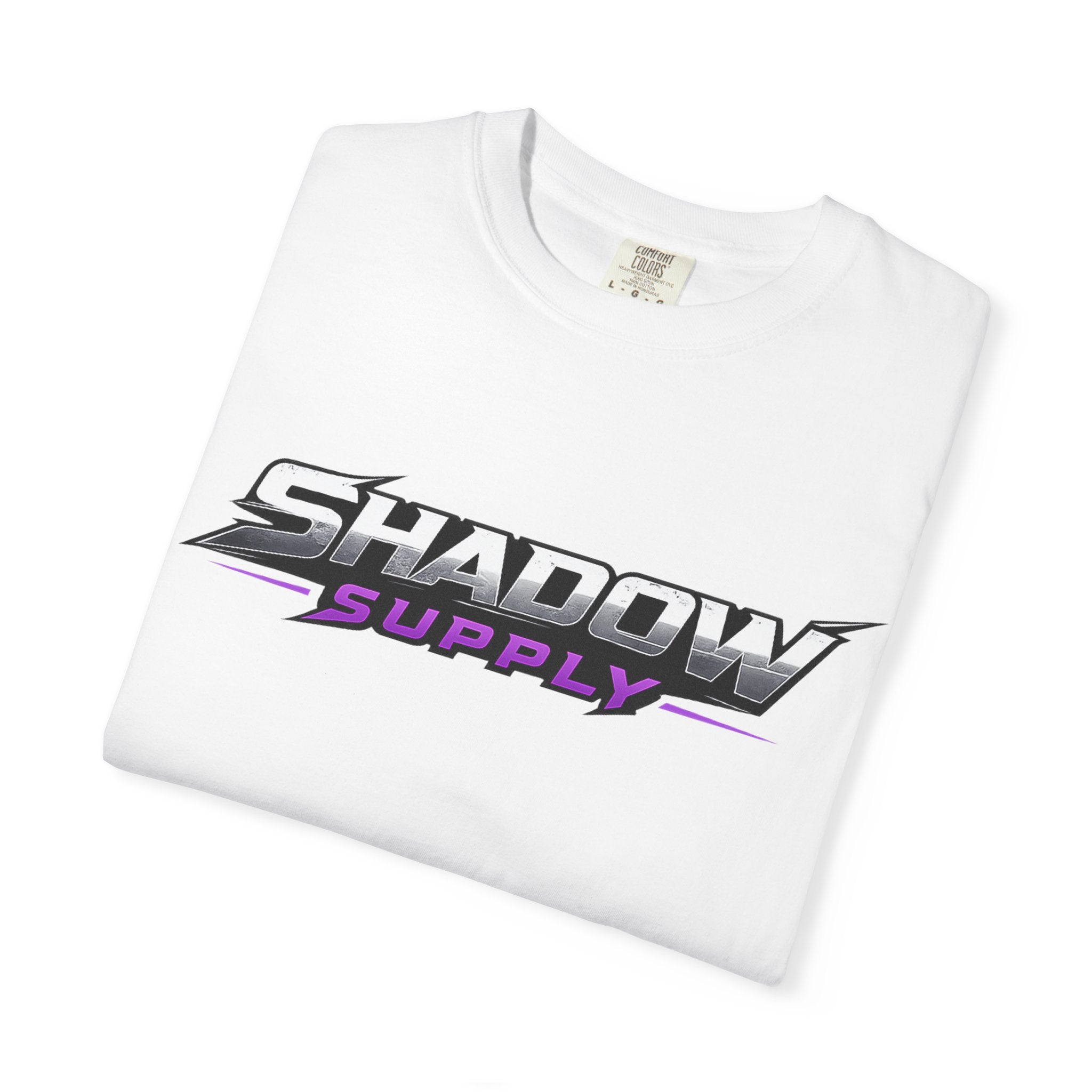 Shadow Supply Raven Logo T-Shirt — Retro Racing Style Graphic Tee