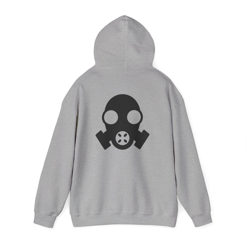 Gas Mask Logo Hoodie — Shadow Supply Streetwear Pullover