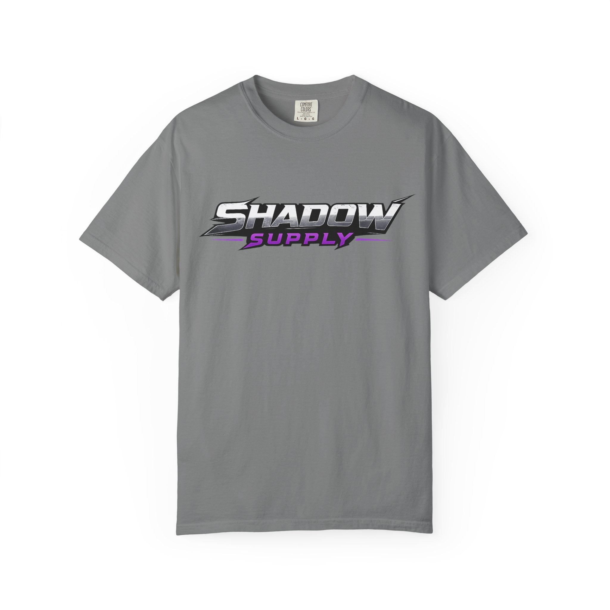 Shadow Supply Raven Logo T-Shirt — Retro Racing Style Graphic Tee