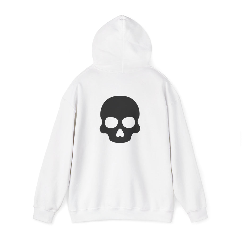 Hoodie — Shadow Supply Logo Hoodie with Skull Back Graphic