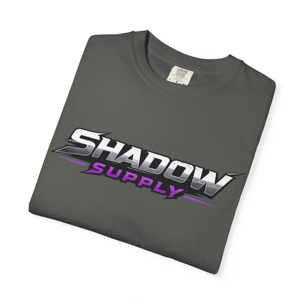 Shadow Supply Raven Logo T-Shirt — Retro Racing Style Graphic Tee