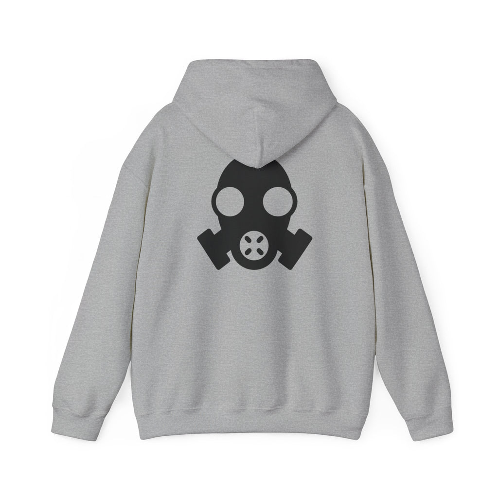 Gas Mask Logo Hoodie — Shadow Supply Streetwear Pullover