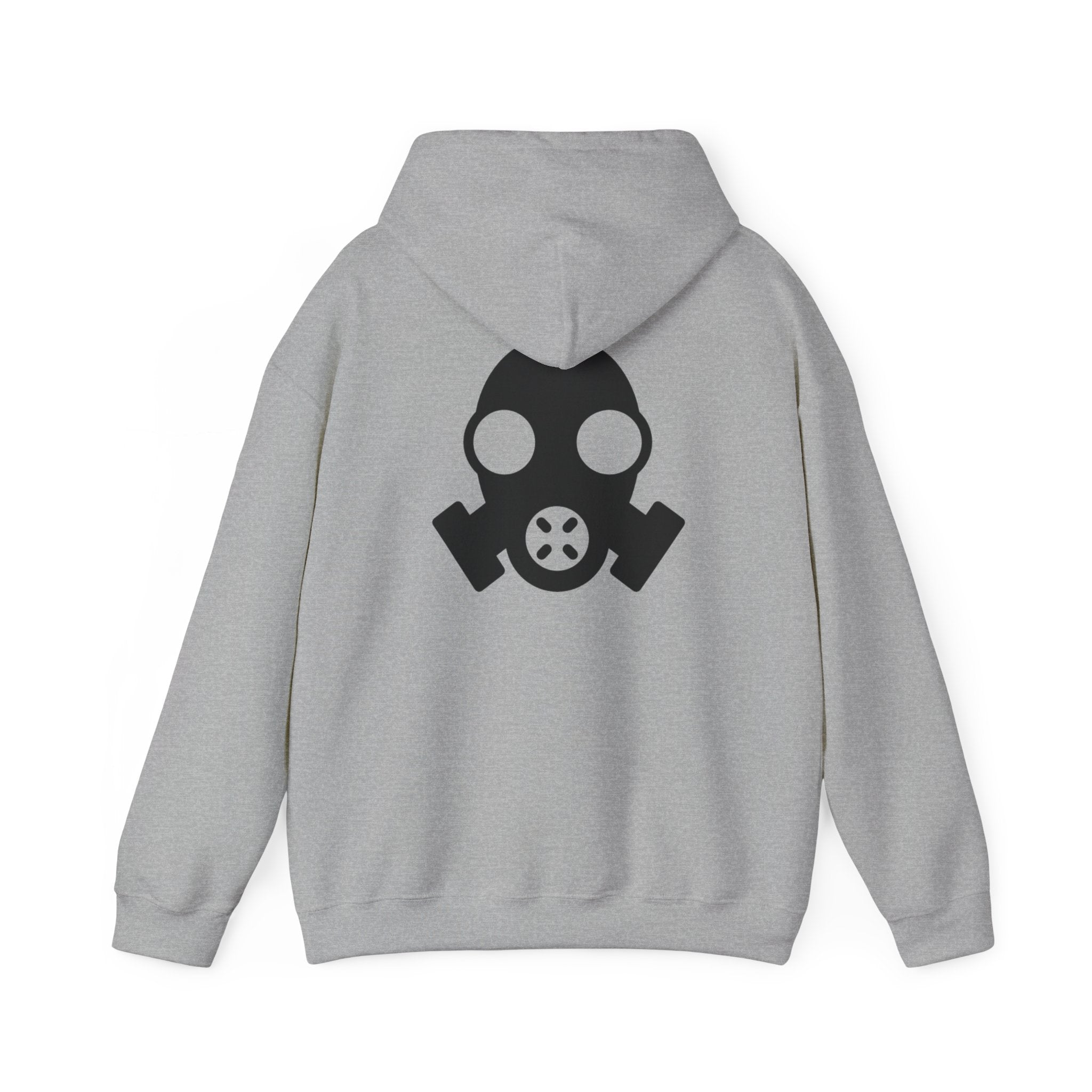 Gas Mask Logo Hoodie — Shadow Supply Streetwear Pullover