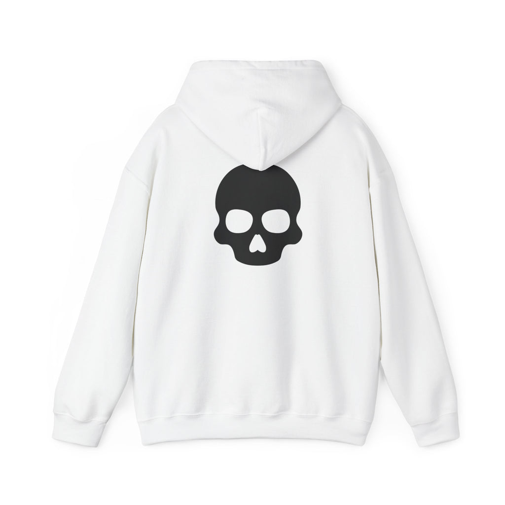 Hoodie — Shadow Supply Logo Hoodie with Skull Back Graphic