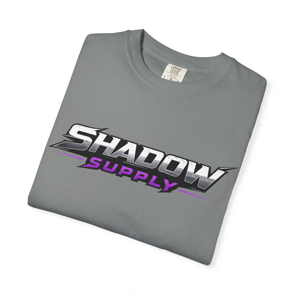 Shadow Supply Raven Logo T-Shirt — Retro Racing Style Graphic Tee