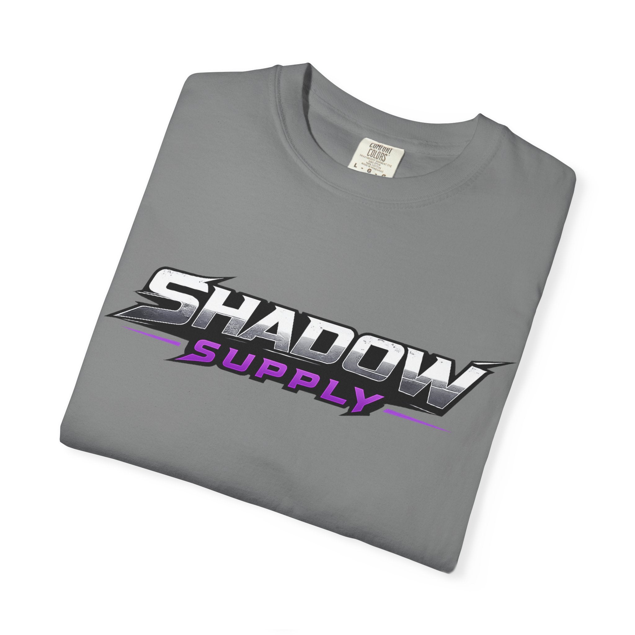 Shadow Supply Raven Logo T-Shirt — Retro Racing Style Graphic Tee