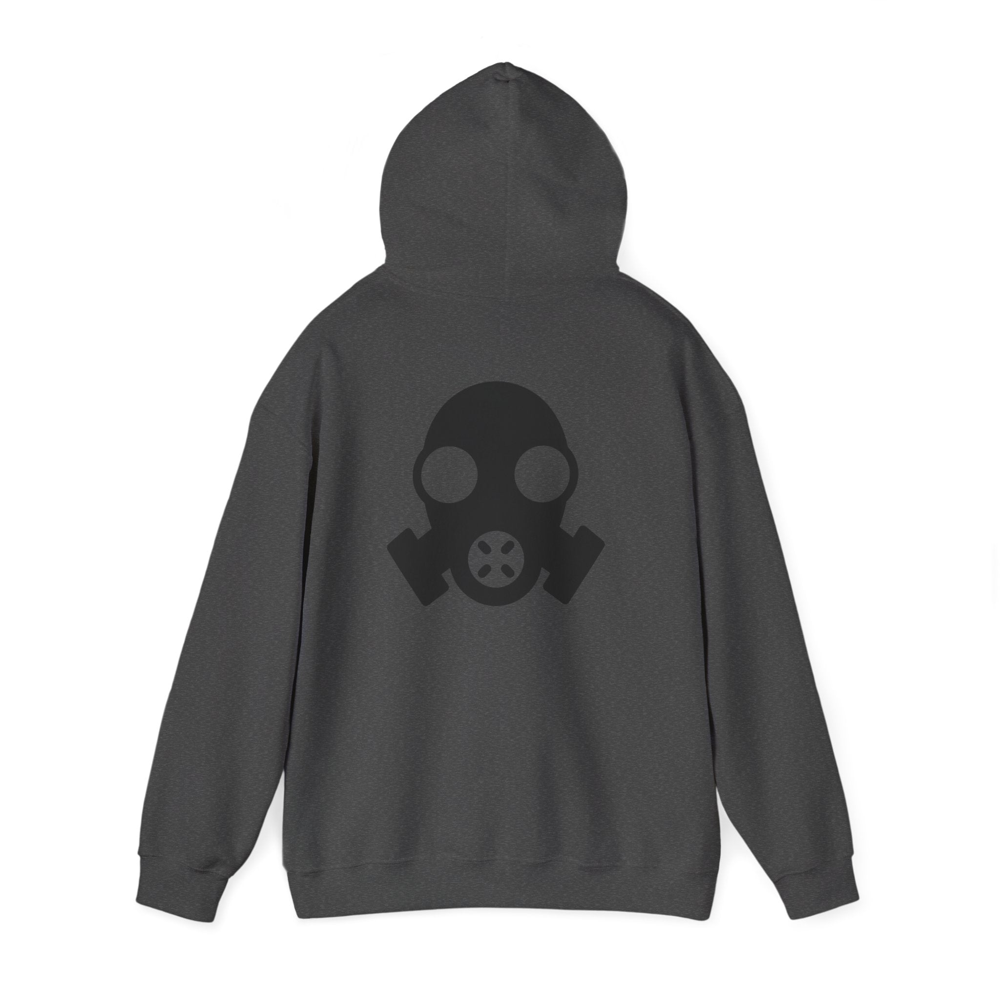 Gas Mask Logo Hoodie — Shadow Supply Streetwear Pullover
